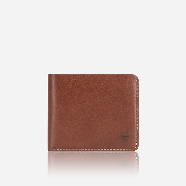 Brando Leather Wayne Wallet, Brown