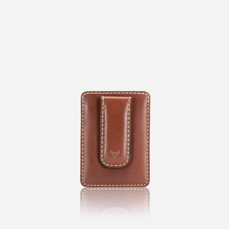 Brando Leather Card Holder, Brown