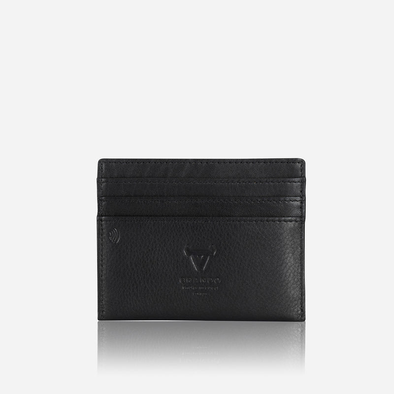 Armstrong Leather Card Holder, Black