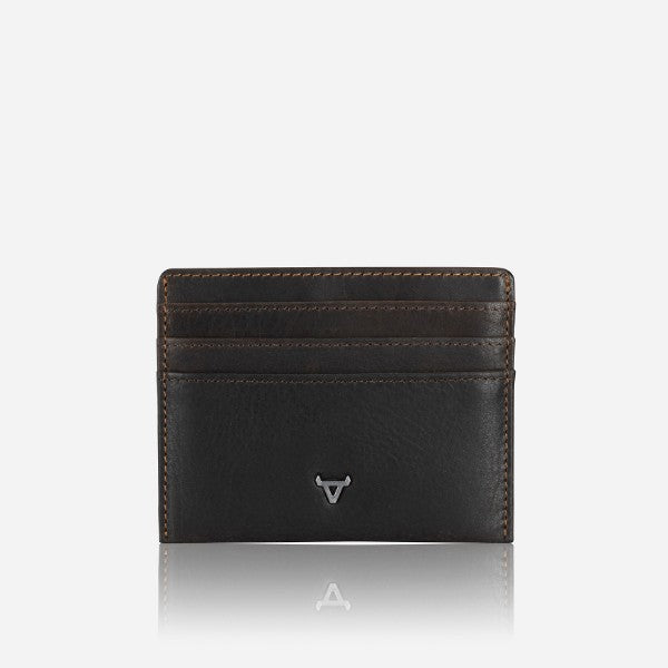 Brando 6 Slot Card Leather Wallet, Brown