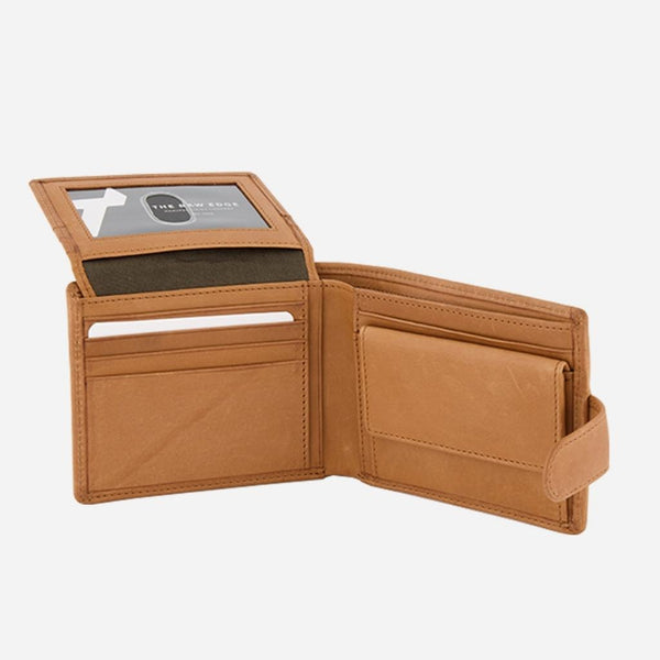 Multi Card Leather Wallet, Tan - Leather Wallet | Brando Leather South Africa