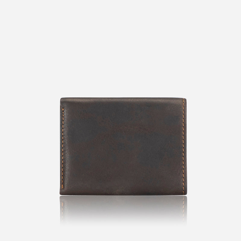 Brando Compact Leather Wallet, Brown