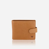 Brando Multi Card Wallet with Tab, Tan