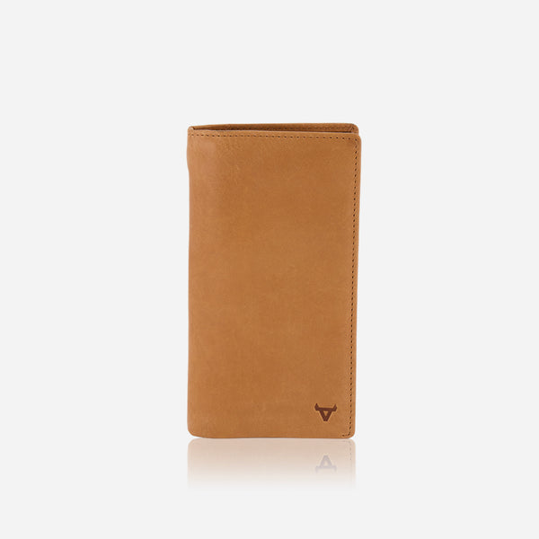 Genuine Leather Pocketbook, Tan - Leather Wallet | Brando Leather South Africa