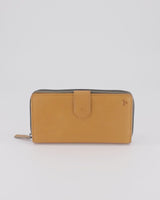 Cooper Leather Multicard Purse with Zip, Tan
