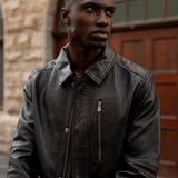 Marlon Jacket, Black - Leather Jacket | Brando Leather South Africa