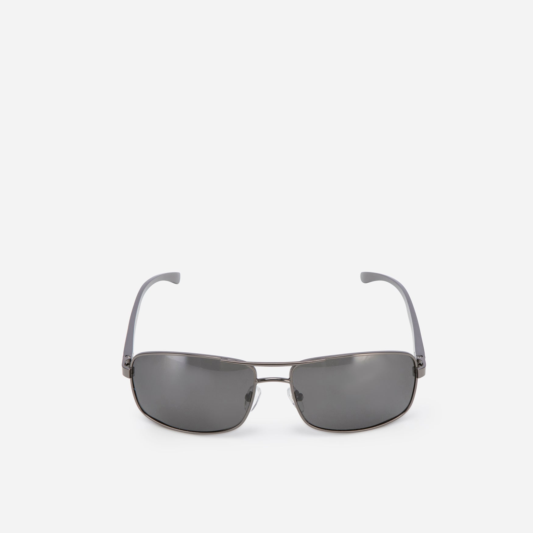 Square Sunglasses, Gunmetal - Polarized Gunmetal Frames | Brando Leather South Africa