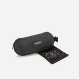Semi Rimless Sports Sunglasses, Matte Black - Drawstring Pouch | Brando Leather South Africa