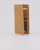 Genuine Leather Pocketbook, Tan - Leather Wallet | Brando Leather South Africa