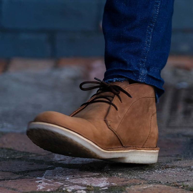 Chukka Boot, Dark Brown - Leather Shoes | Brando Leather South Africa